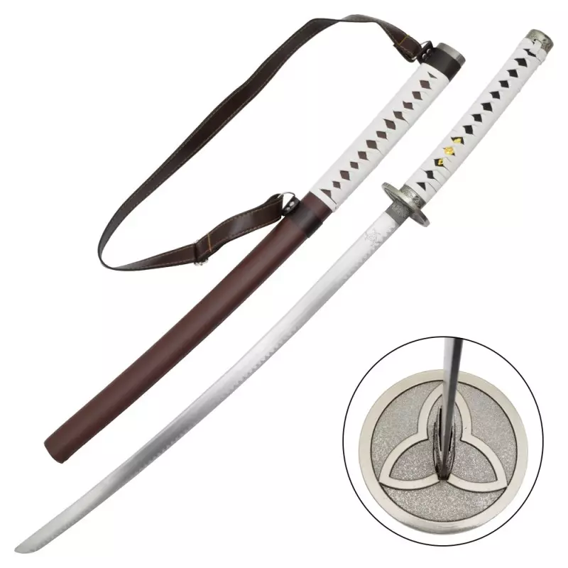 KATANA DECO LAME ACIER MOTIF THE WALKING DEAD