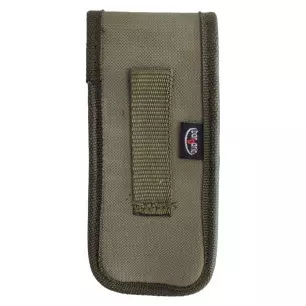 KHAKI FABRIC FOLDING KNIFE CASE