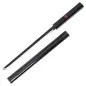 MINI KATANA DECO STEEL BLADE NARUTO PATTERN BLACK