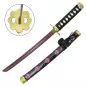 MINI KATANA DECO LAME ACIER MOTIF ONE PIECE