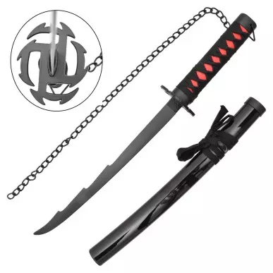 MINI KATANA DECO LAME ACIER MOTIF BLEACH - CLICK ARMS