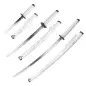 ORNAMENTAL SET KATANA-WAKIZASHI-TANTO WHITE