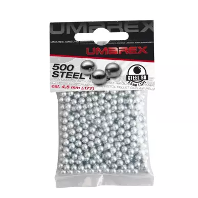 STEEL BALLS BBs 4.5mm x500 - CLICK ARMS