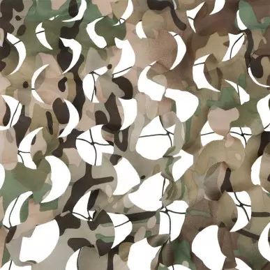 CAMOUFLAGE NET 2m X 3m MULTICAM - CLICK ARMS