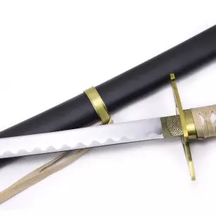 KATANA DECO STEEL BLADE BLEACH PATTERN